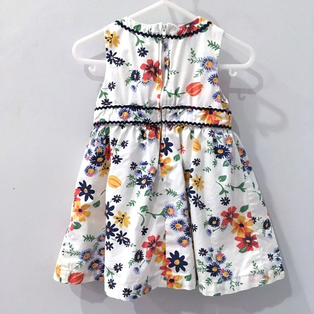Old Navy cotton floral dress 18-24m